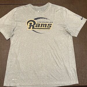 Rams DRI FIT  Nike Team Shirt Men’s Size XL